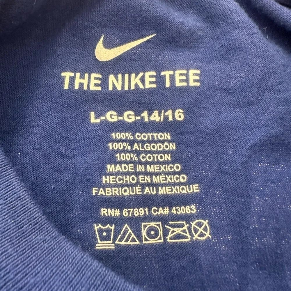 Youth Los Angeles Rams Nike Royal Super Bowl LVI Aaron Donald & #99 T-Shirt